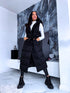 Long vest "FALL" FC27 - BLACK PRE-ORDER